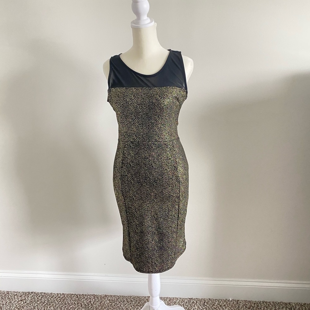 Black and Gold dress